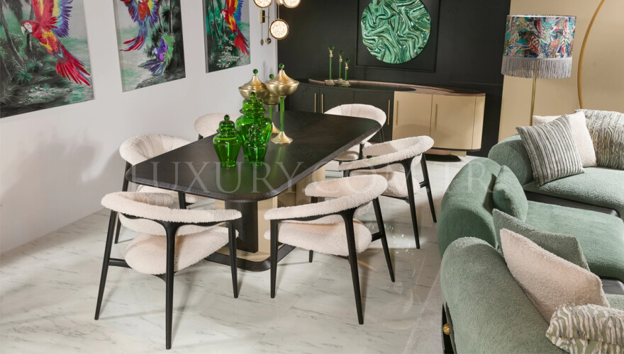 Armani Modern Dining Room - 1080