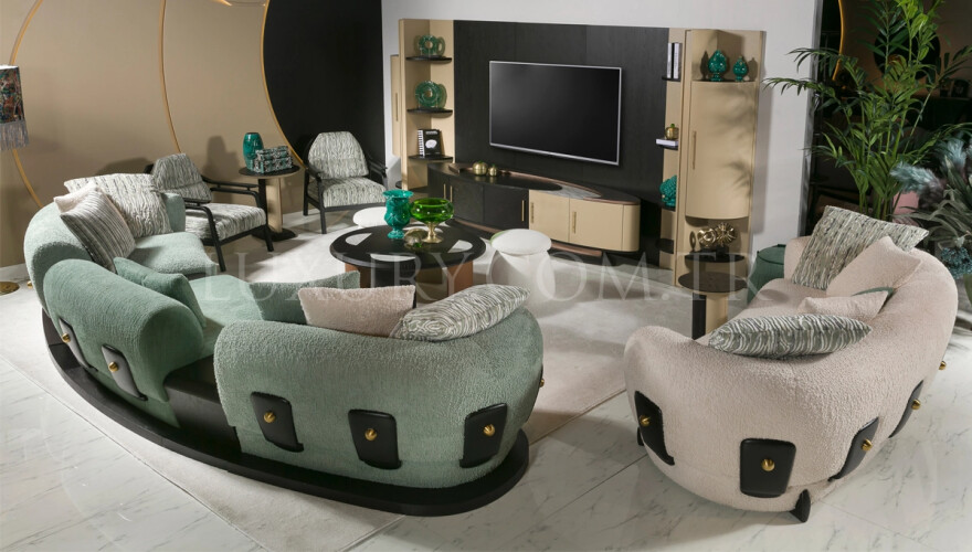 Armani Modern Living Room - 1080