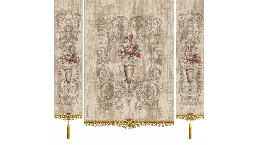 Armoni Classic Curtain Model - 1084