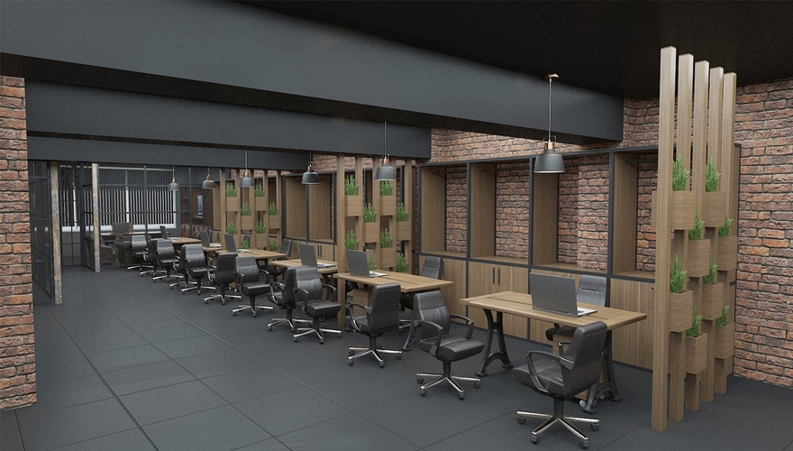 1140 - Arnetti Ofis Dekorasyonu