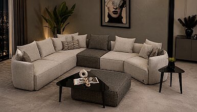 Arvento Köşe Koltuk Takımı - 1182