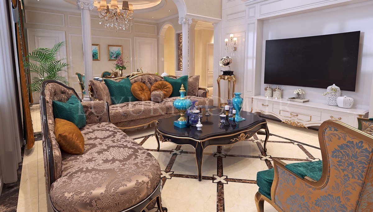 Ashgabat Klasik Salon Modelleri - 