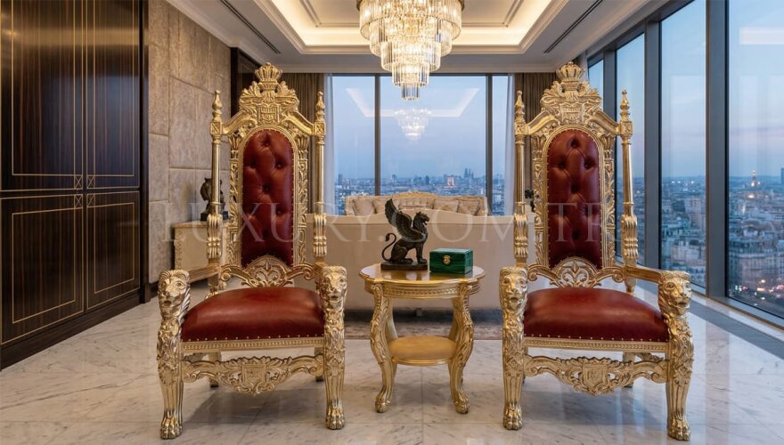 Aslanlı Berjer Seti - 1057