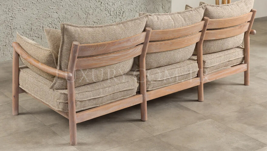 Asos Ahşap Bahçe Koltuk Takımı - 4