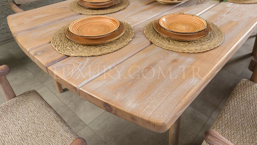 Asos Bahçe Yemek Masası Takımı - 3