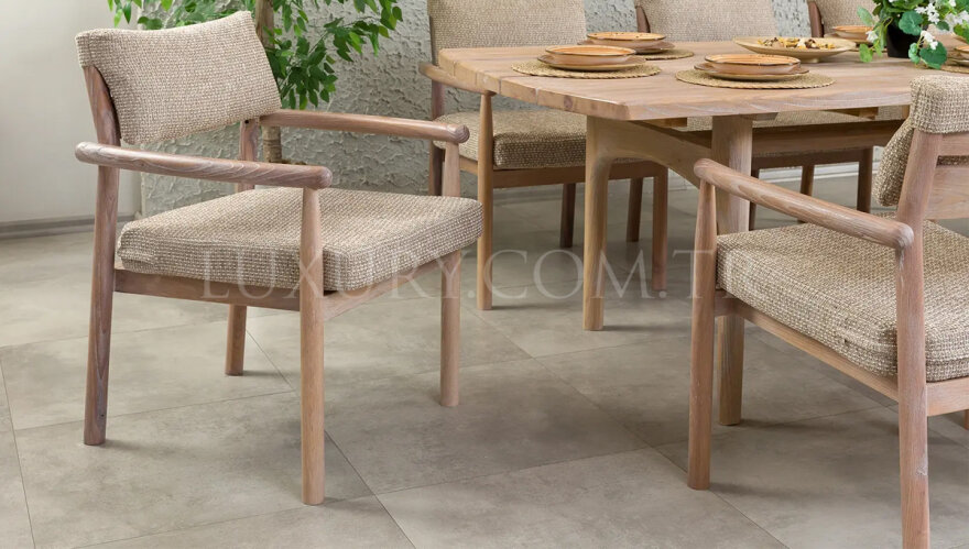 Asos Bahçe Yemek Masası Takımı - 4