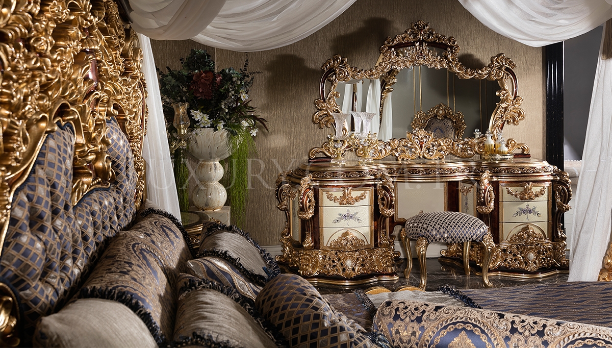 Aspendos Cibinlikli Klasik Yatak Odası