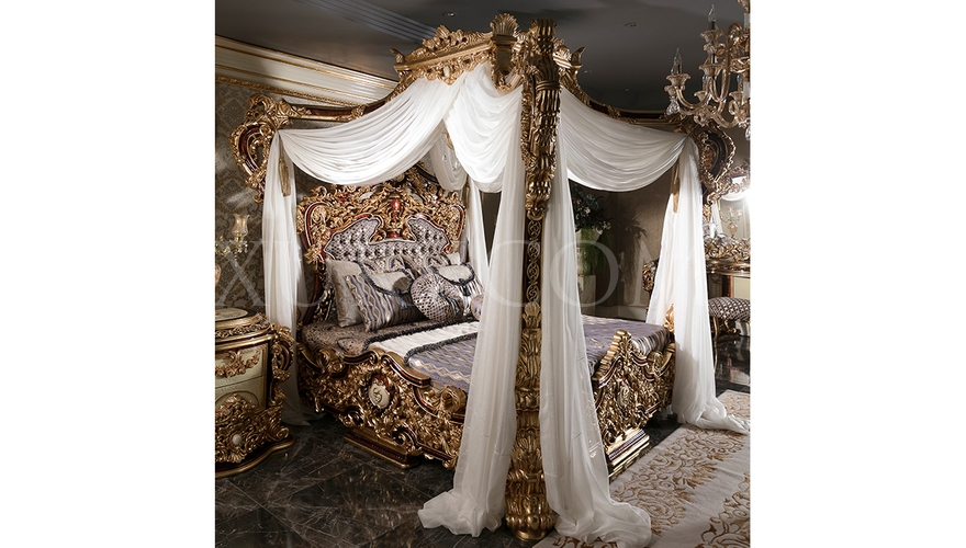 Aspendos Cibinlikli Klasik Yatak Odası - 28