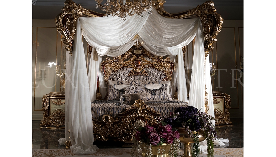 Aspendos Cibinlikli Klasik Yatak Odası - 29
