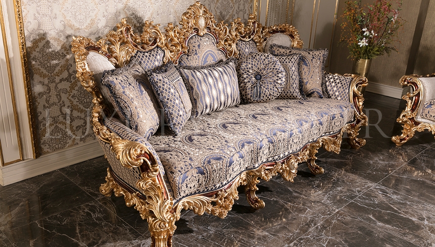 Aspendos Ensemble de canapé classique - 3