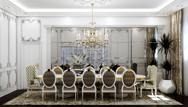 Astren Salon Yemek Masası Takımı - 