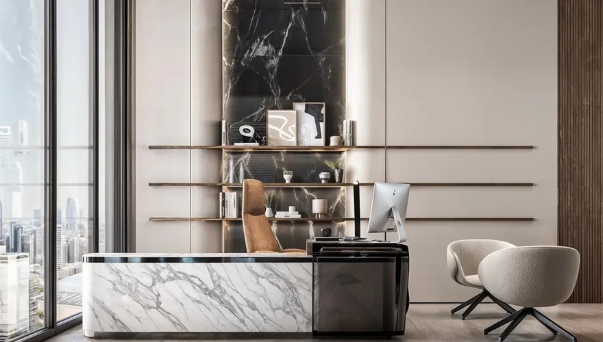 Atlas Meeting Table Office Set - 5