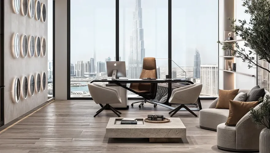 Atlas Meeting Table Office Set - 1