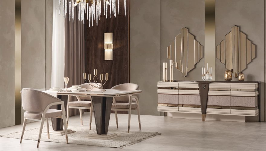 Atlas Modern Dining Room - 2