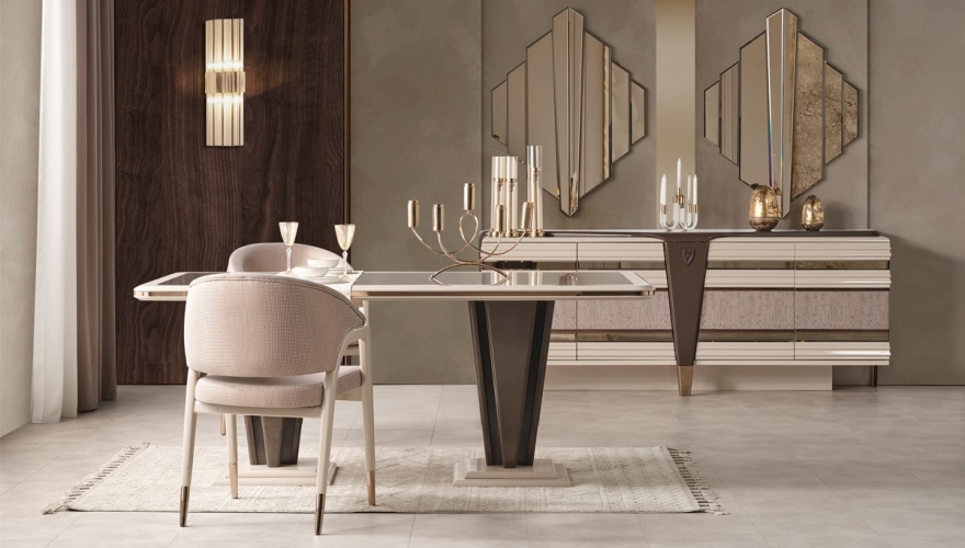 Atlas Modern Dining Room - 3