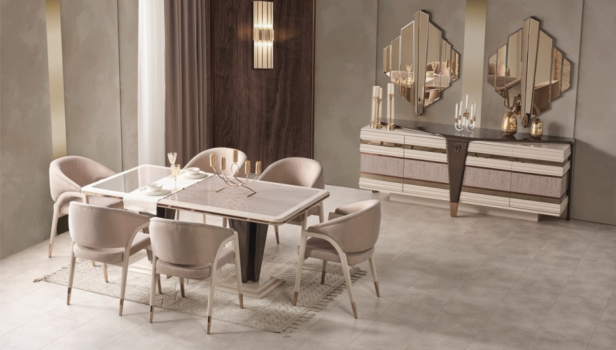 Atlas Modern Dining Room - 1