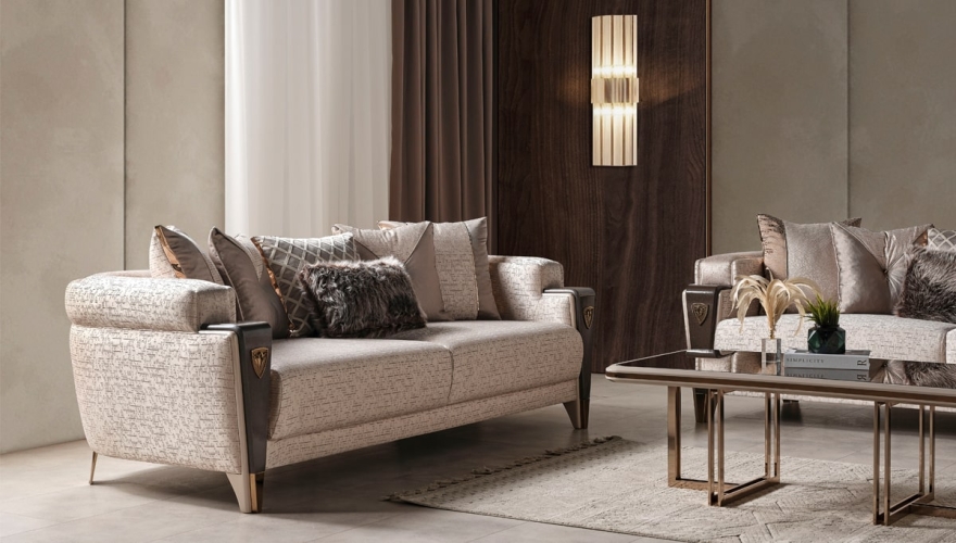Atlas Modern Sofa Set - 4