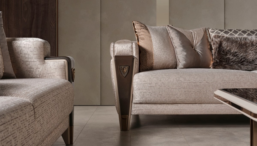 Atlas Modern Sofa Set - 5