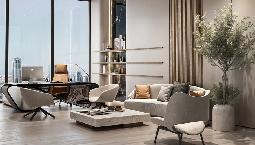 Atlas Toplantı Masalı Ofis Takımı - 4