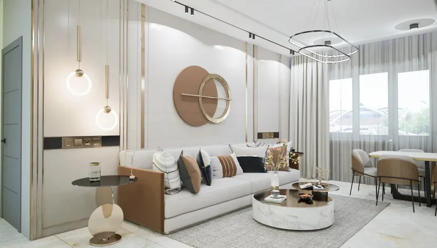 Aura Art Deco Koltuk Takımı - 2