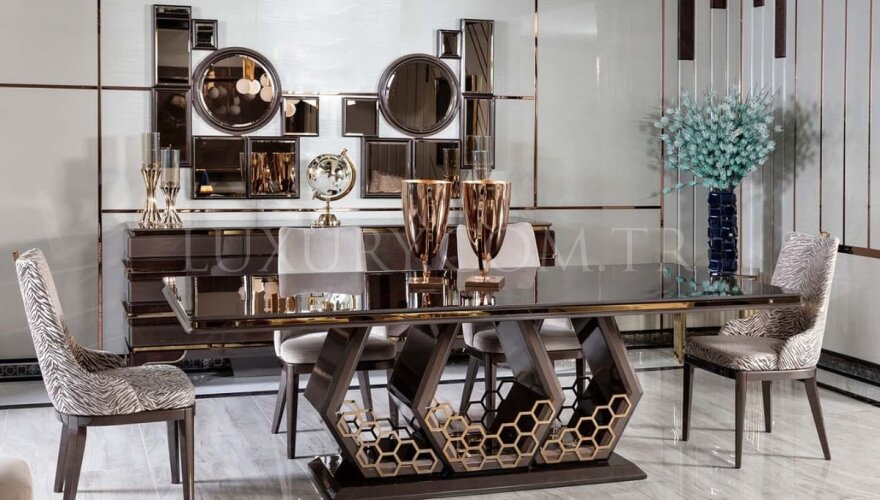 Aurenza Modern Yemek Odası Takımı - 3