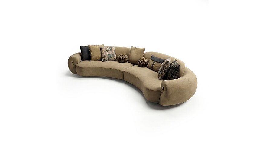 Avenor Camel Siyah Modern Oturma Odası - 3