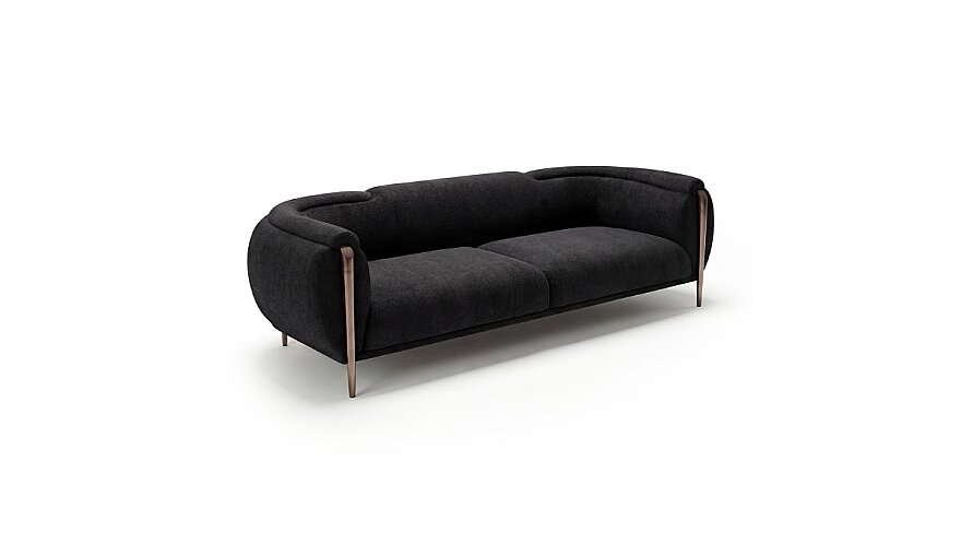 Avenor Camel Siyah Modern Oturma Odası - 4