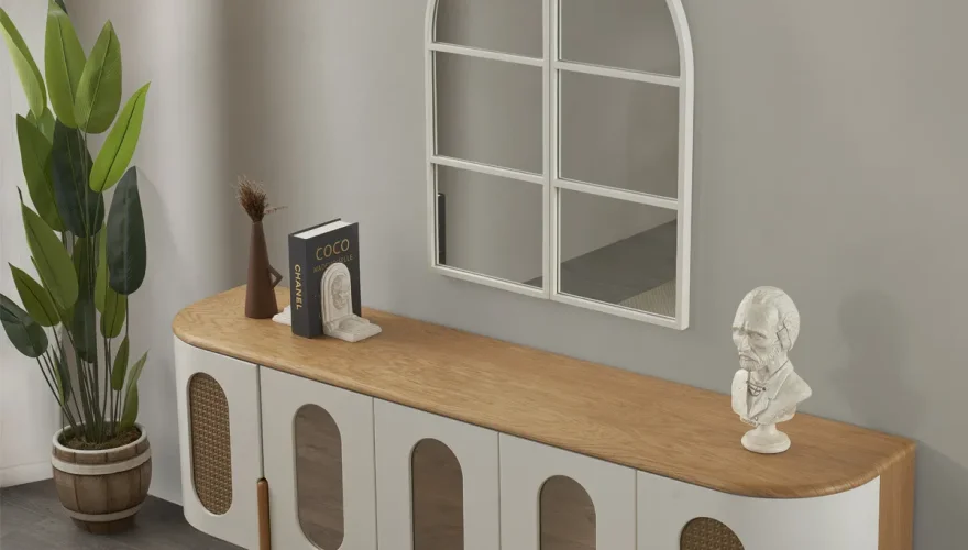 Avenzo Bohemian Dining Room Set - 4