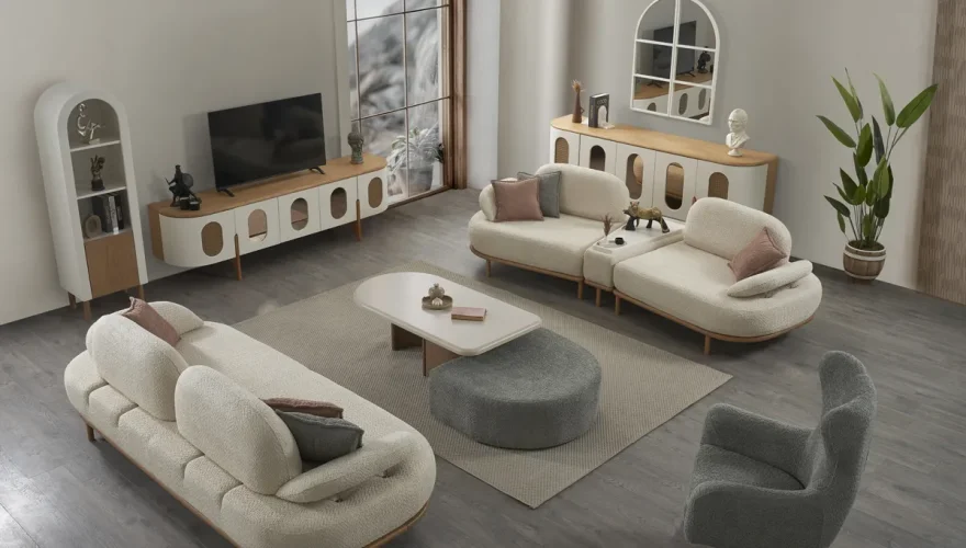 Avenzo Bohemian Sofa Set - 1