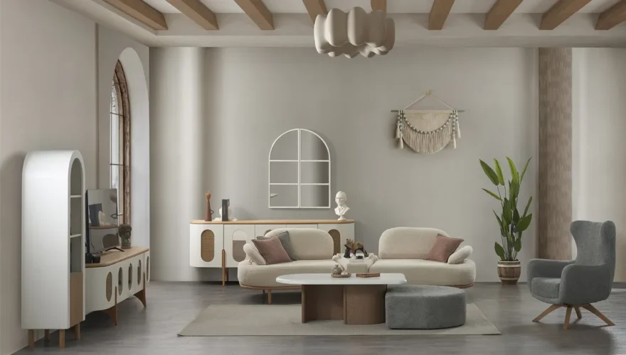 Avenzo Bohemian Sofa Set - 2