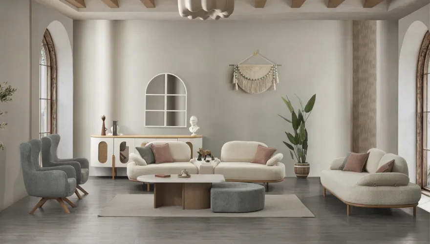 Avenzo Bohemian Sofa Set - 8