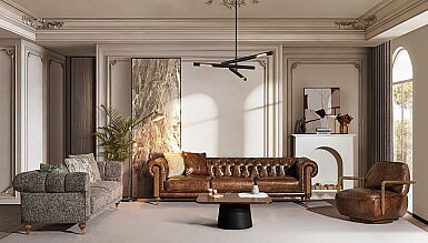 Aviora Chesterfield Koltuk Takımı - 1184