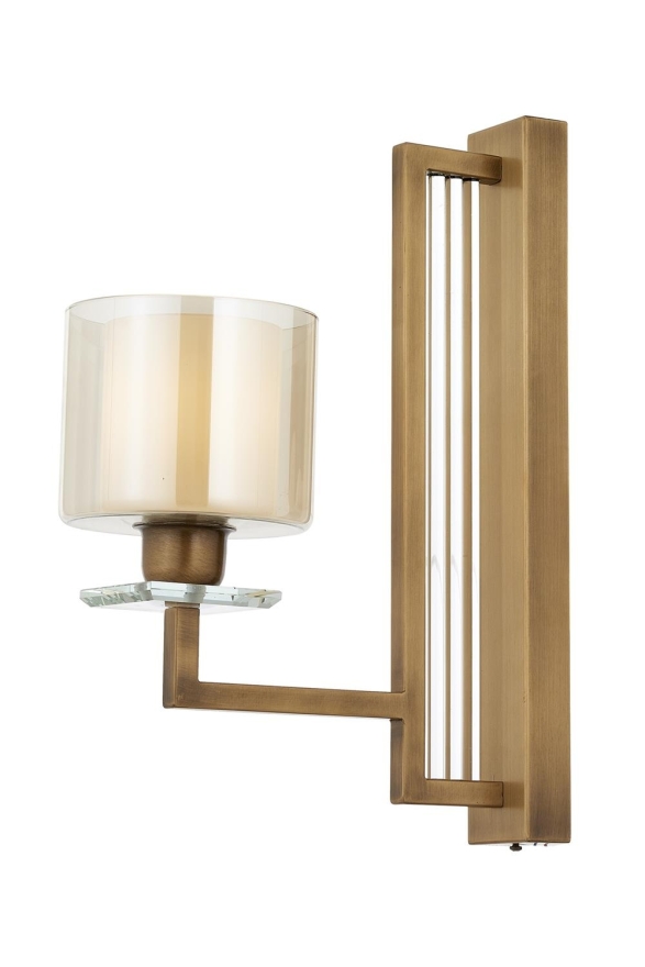 AVONNI AP-60190-1E Eskitme Kaplama Aplik E27 Metal Kristal 15x32cm - Luxury