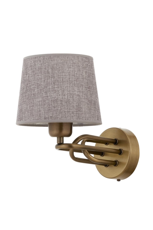 AVONNI AP-9134-1E Eskitme Kaplama Aplik E27 Metal Kumaş 20x25cm - Luxury