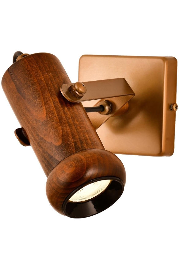 AVONNI AR-60414-1EX Eskitme Boya Modern Avize Led Metal Ahşap 10x25cm - Luxury