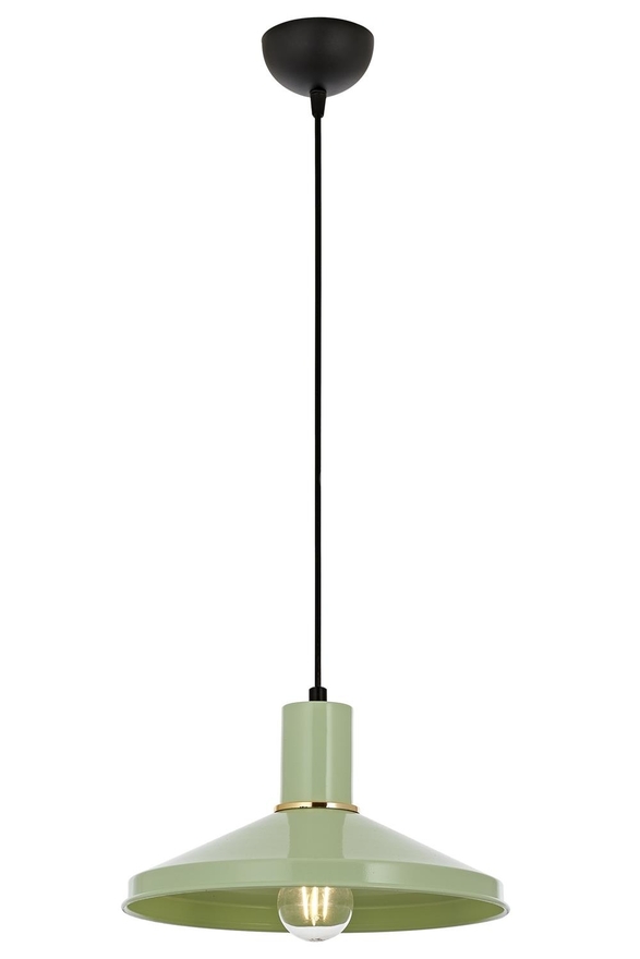 Luxury AV-4106-M24-GREEN Yeşil Boyalı Modern Avize E27 Metal 30cm - Luxury Avize ve Aydınlatma