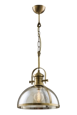 Luxury AV-5063-1E Eskitme Kaplama Modern Avize E27 Metal Cam 30cm
