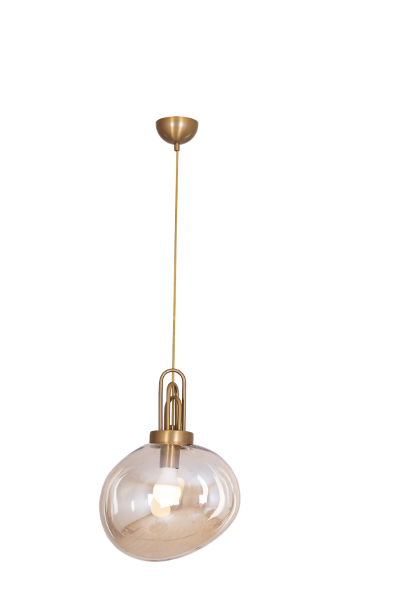 AVONNI AV-60432-M3-B Eskitme Kaplama Modern Avize E27 Metal Cam 30cm - Luxury