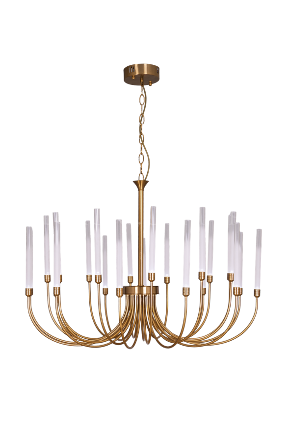 AVONNI AV-60434-24E Eskitme Kaplama Modern Avize LED Metal 90cm - Luxury