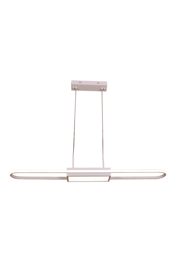 AVONNI AV-60456-BBY Beyaz Kaplama Modern Avize LED Metal 15x80cm - Luxury