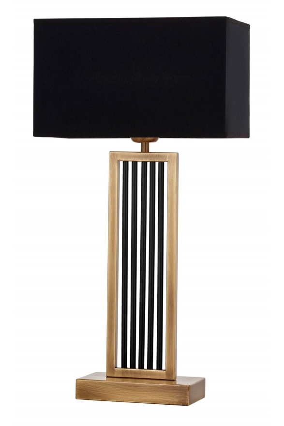 AVONNI Eskitme Kaplama Masa Lambası E27 Metal Kumaş 30cm - Luxury