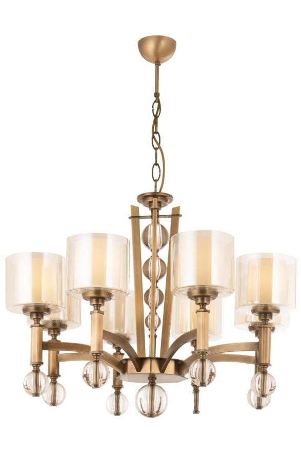 AVONNI Eskitme Kaplama Modern Avize E27 Metal Cam 75cm - Luxury