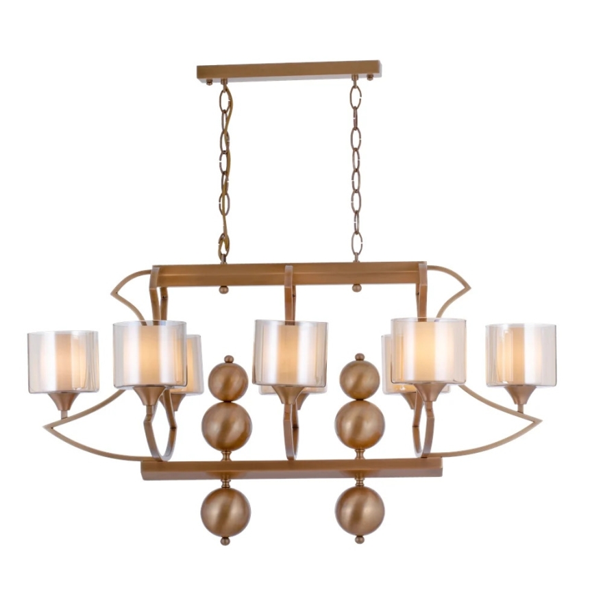 AVONNI Eskitme Kaplama Modern Avize Metal Cam 55x0cm - Luxury