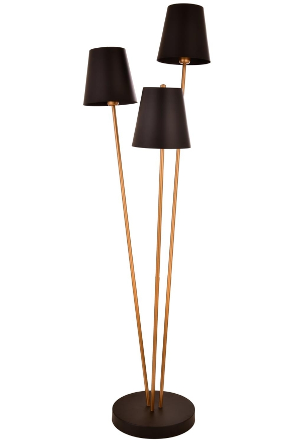 AVONNI Eskitme/Siyah Kaplama/Boya Lambader E27 Metal 50cm - Luxury