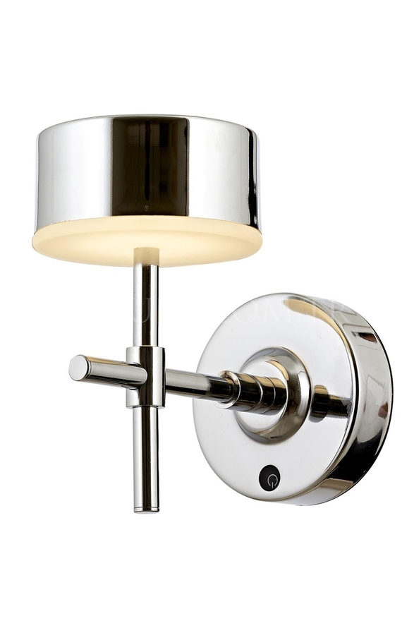 AVONNI Krom Kaplama Aplik LED Metal Opal Pleksi 12x20cm - Luxury