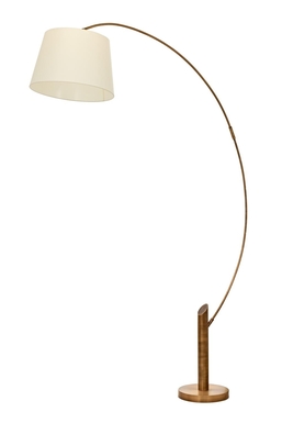 Luxury LM-9129-1E Eskitme Kaplama Lambader E27 Metal Kumaş 43x142cm