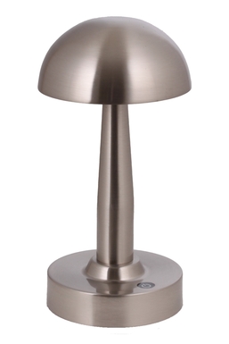AVONNI ML-64004-N Nikel Kaplama Masa Lambası LED Metal Pleksi 12cm