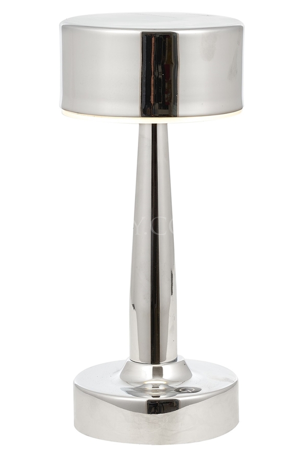 Luxury - AVONNI ML-64005-K Krom Kaplama Masa Lambası LED Metal Pleksi 11cm
