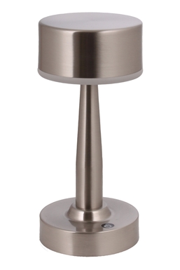 AVONNI ML-64005-N Nikel Kaplama Masa Lambası LED Metal Pleksi 11cm
