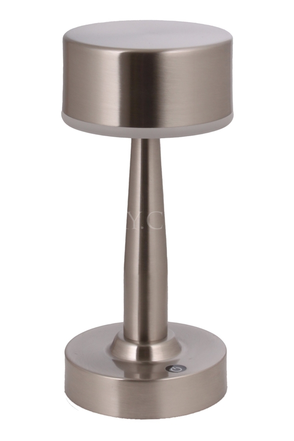 AVONNI ML-64005-N Nikel Kaplama Masa Lambası LED Metal Pleksi 11cm - 1